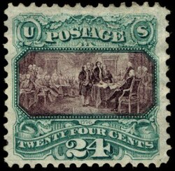 1869 Declaration of Independence 24c stamp